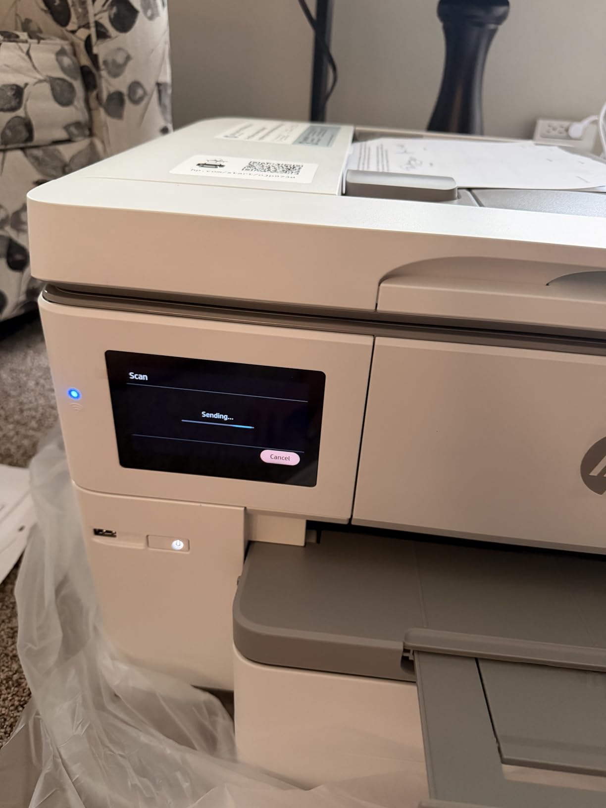 HP OfficeJet Pro 9730 Wide-Format Wireless All-in-One Color Inkjet Printer, Print, scan, Copy, fax, up to 11x17 ADF, Duplex Print/scan customer photo 2