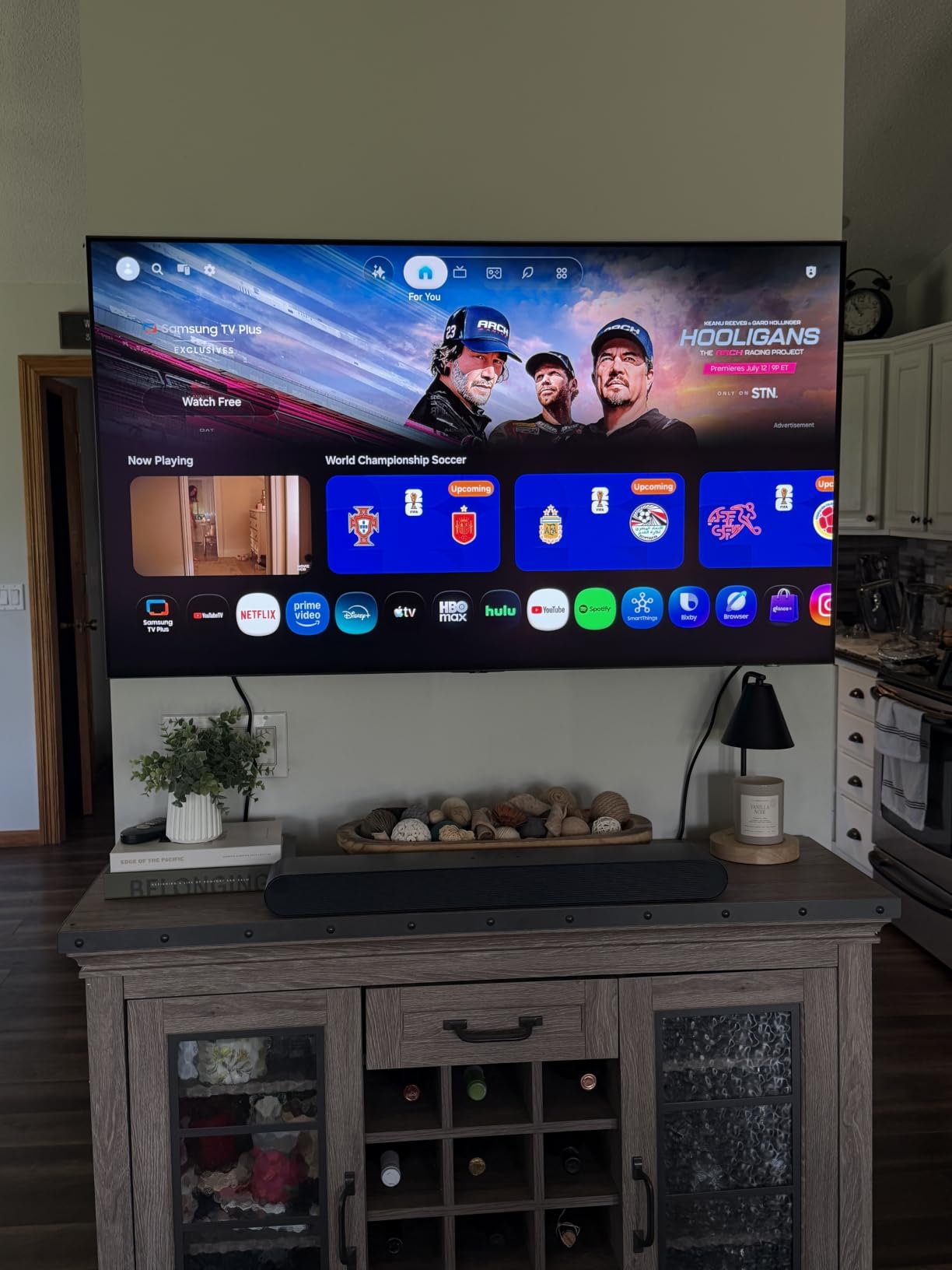 Samsung 77-Inch Class OLED S90H Series Samsung Vision AI Smart TV (2026 Model, 77S90H) OLED HDR+ with Glare Free, NQ4 AI Gen3 Processor, 4K AI Upscaling Pro, AI Motion Enhancer Pro, Alexa Built-in customer photo 1
