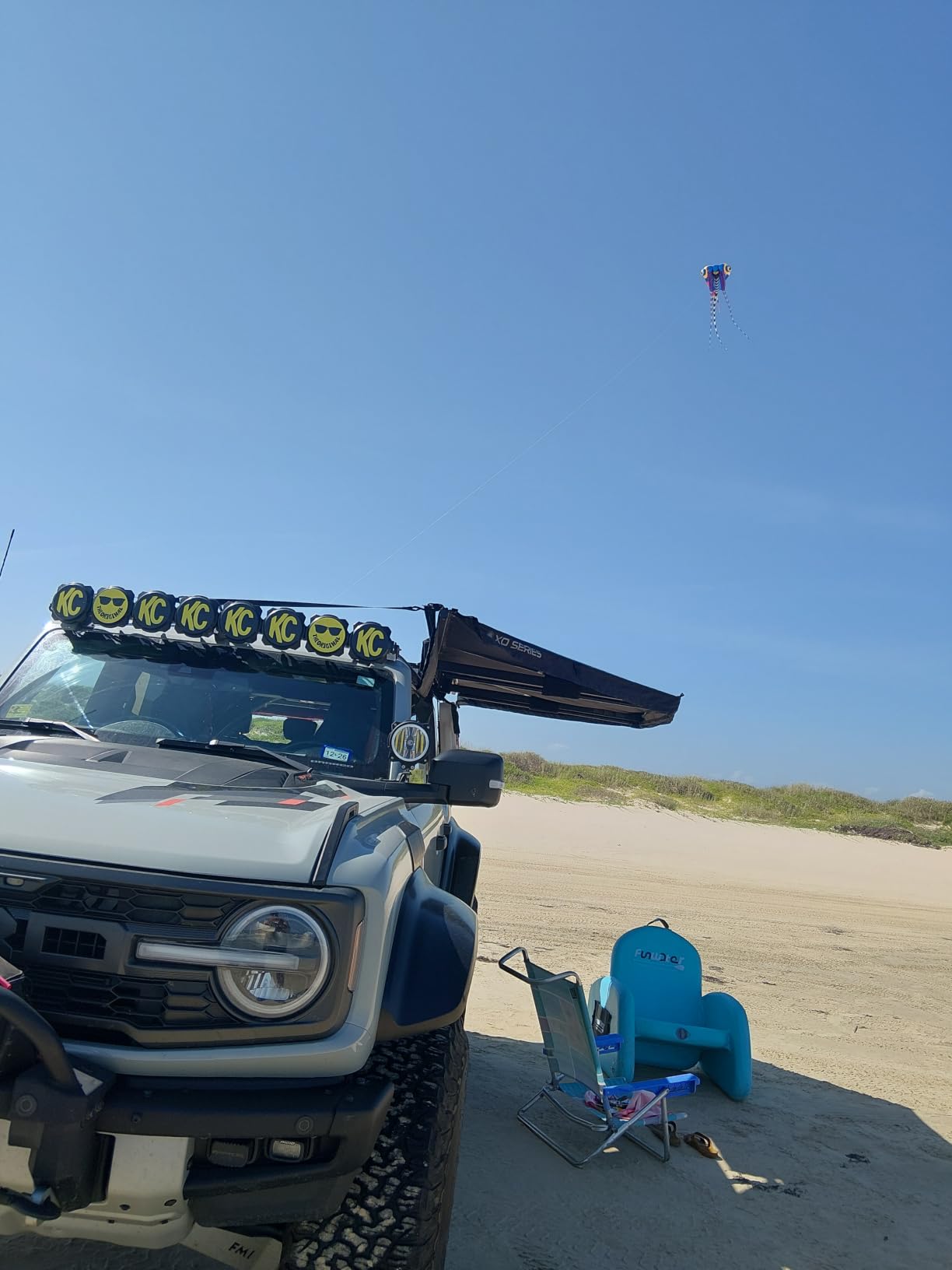 Overland Vehicle Systems XD Nomadic 315 Degree Awning - Heavy-Duty Black Waterproof Fabric with Travel Cover, Freestanding 4-Season Overlanding Roof Rack Awning for Trucks, SUVs & Off-Road Vehicles customer photo 1