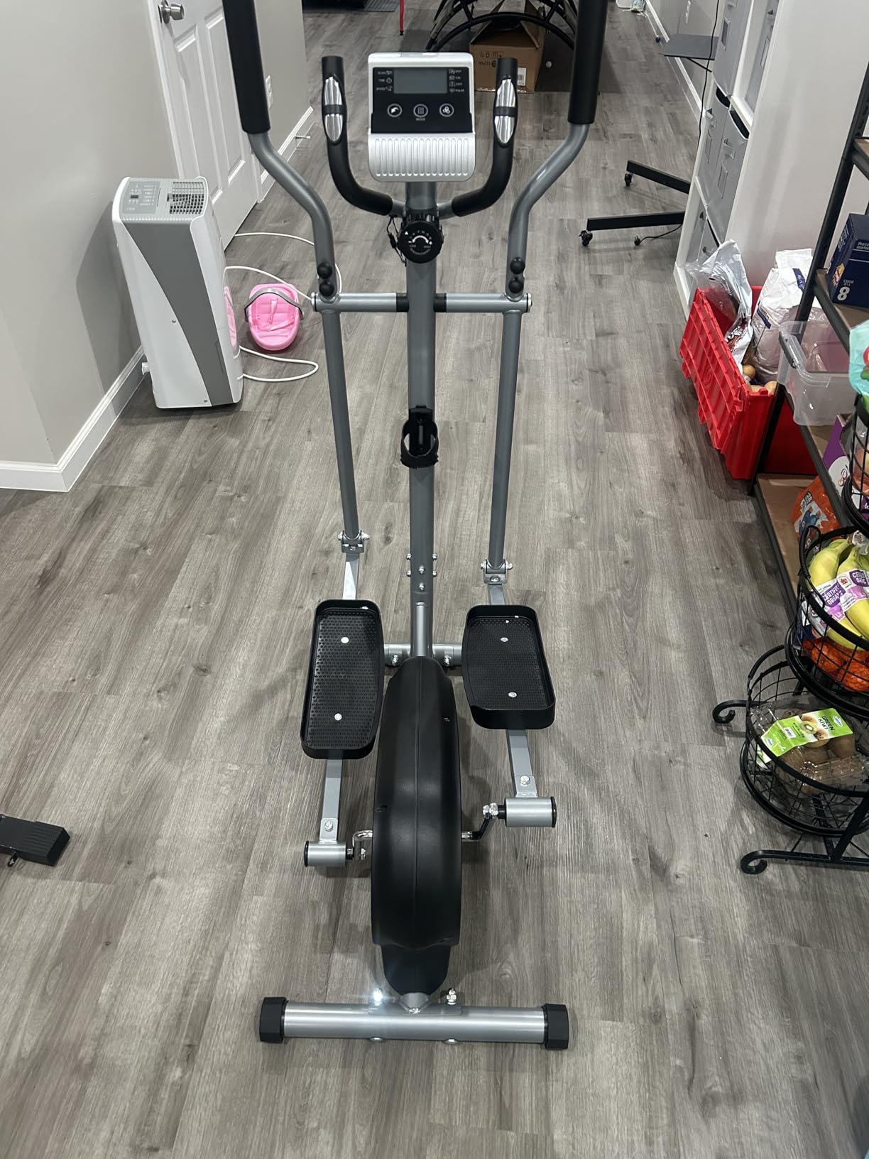 THERUN Elliptical Exercise Machine, Ultra-Quiet Magnetic Machine for Home | 13.2LBS Flywheel, 16 Resistance Levels, Pulse Sensor & LCD Monitor for Smooth Full-Body Cardio Workouts customer photo 1