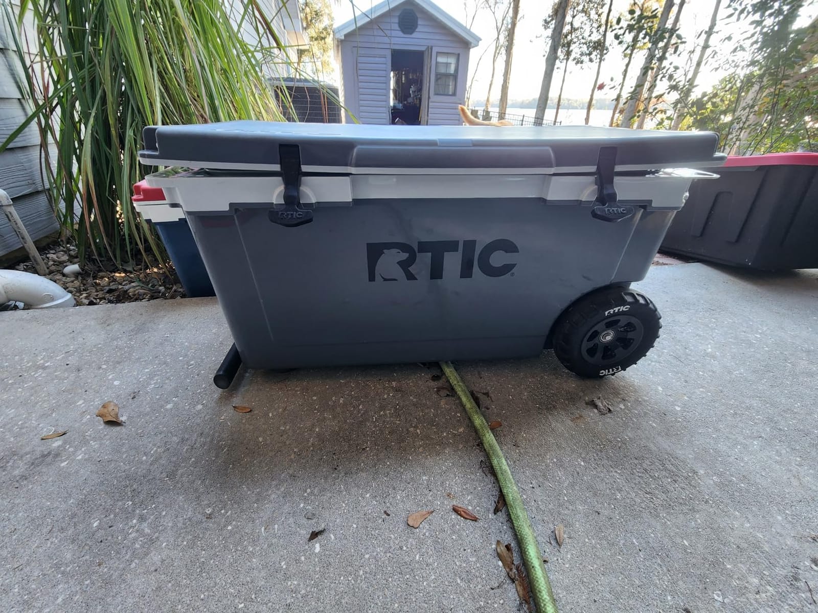 RTIC 72 QT Ultra-Light Wheeled Hard Cooler | Insulated, Ice Chest Box, Beach, Drink, Beverage, Camping, Picnic, Fishing, Barbecue, 30% Lighter Than Rotomolded customer photo 1