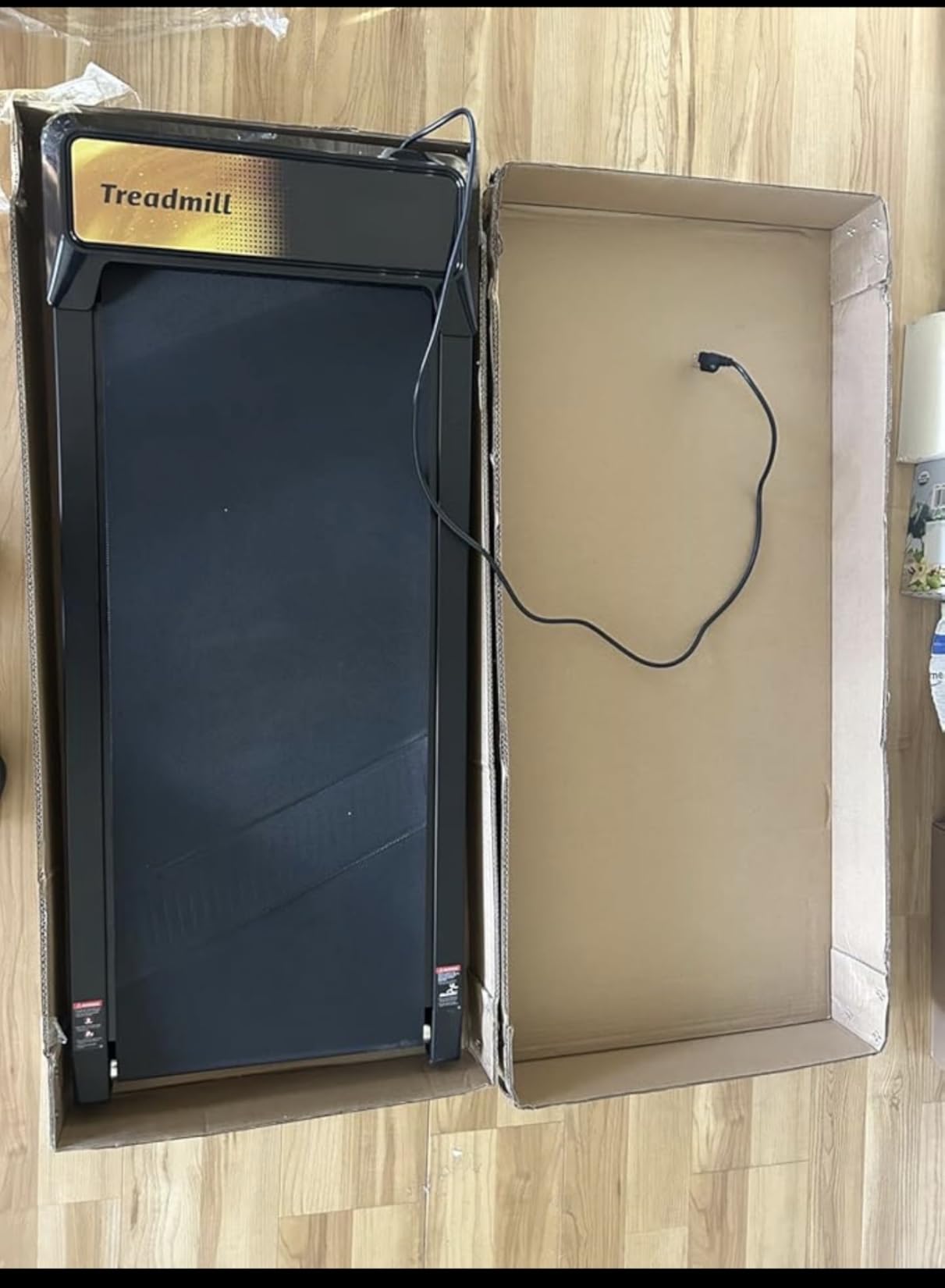 2.5 HP Quiet Under Desk Walking Treadmill Pad with 8% Incline, 265 lbs Capacity - Portable Compact Treadmill for Home Office & Small Spaces, 15