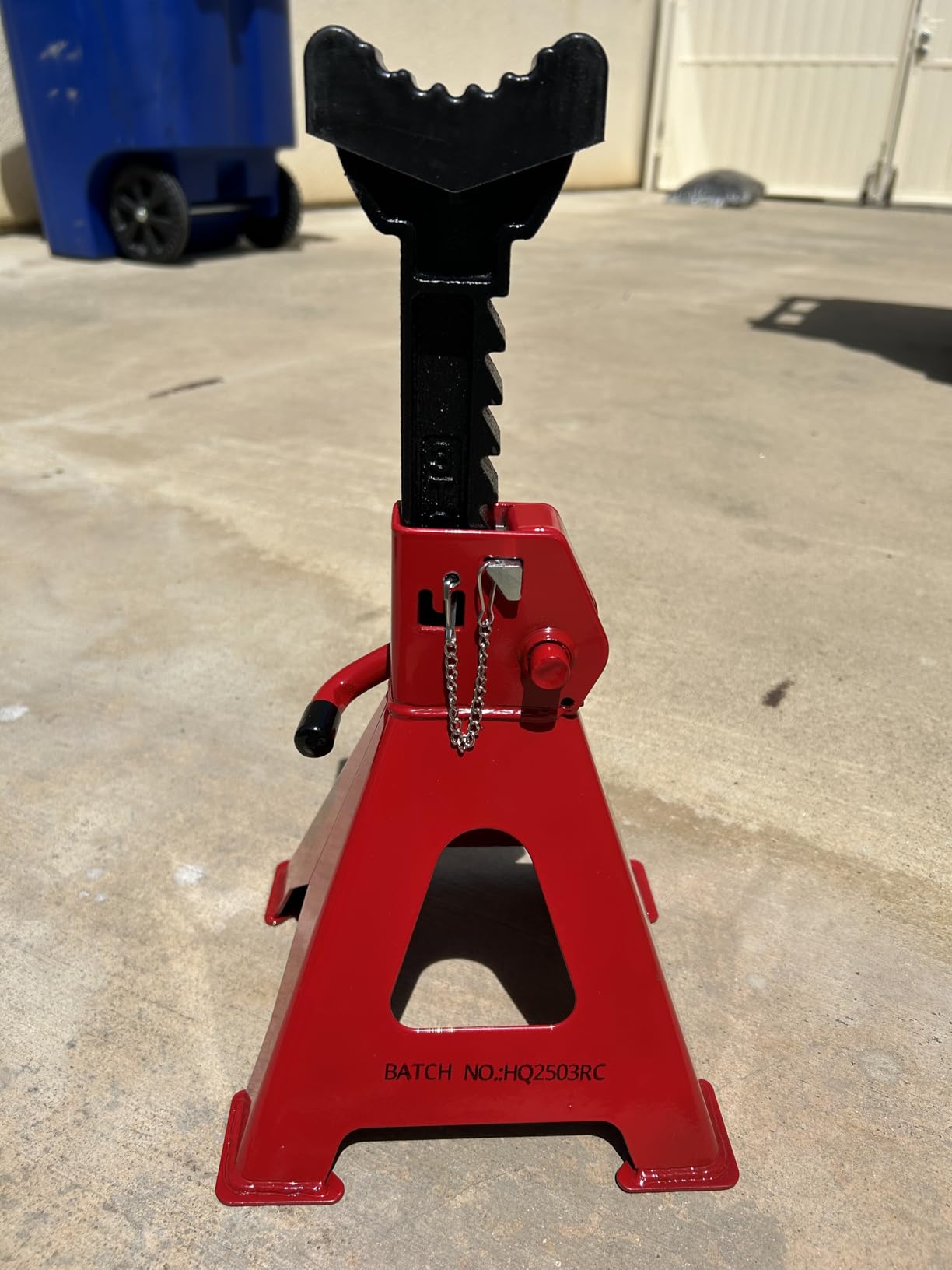 YATOINTO 3 Ton Jack Stands Heavy Duty 6,600 LBS Car Jack Stand for Trucks with Double Pin Locking & Extra Rubber Pads, 12.25