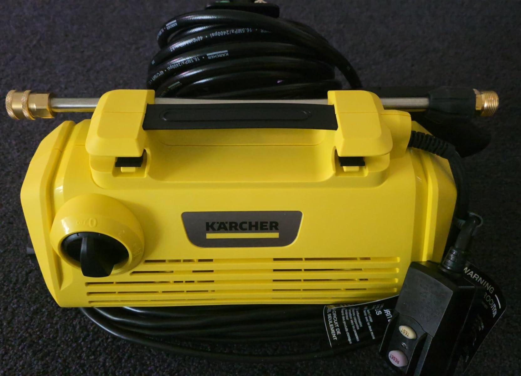 Karcher Pressure Washer K 2 Horizontal, 1700 PSI Portable Electric Pressure Washer for Compact Home and Vehicle Cleaning customer photo 1