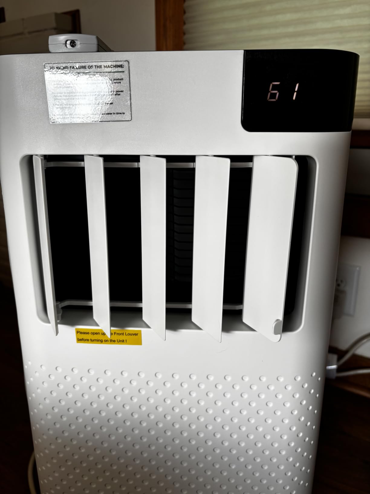 Antarctic Star 8000 BTU Portable Air Conditioner, 5-in-1 AC Unit with Cool, Dehumidifier, Fan, Sleep & Timer Modes, Auto Swing, Child Lock, Cools Up to 350 Sq.Ft, Air Conditioner for Bedroom Apartment customer photo 1
