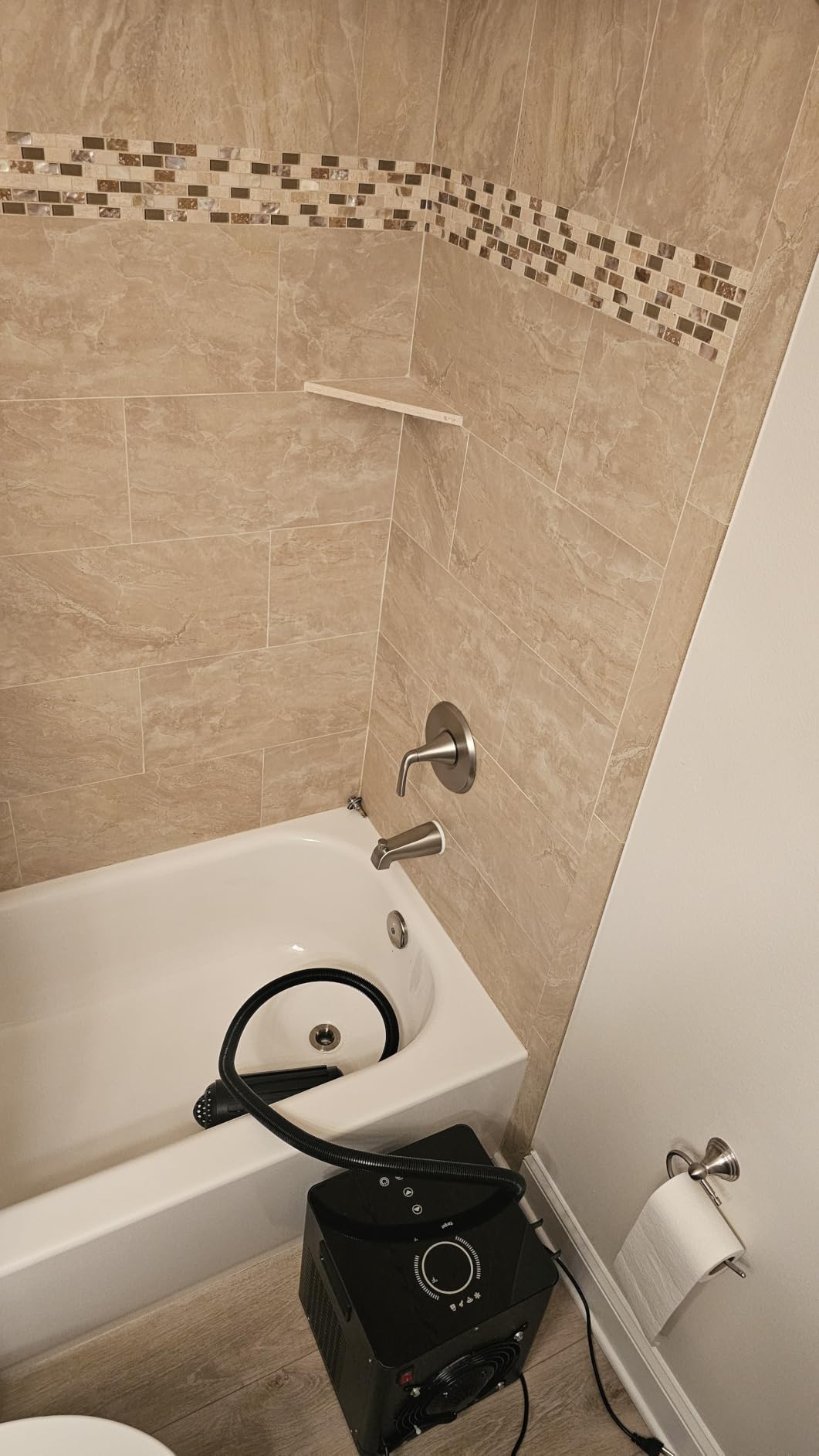 Cold Plunge Chiller Pro, 1/2 HP Drop-in Ice Bath Water Chiller for Any Tub | Cools to 39°F, No Installation Required, WiFi App & Touchscreen Control, Ready-to-Use Cold Therapy Recovery System 110V customer photo 2