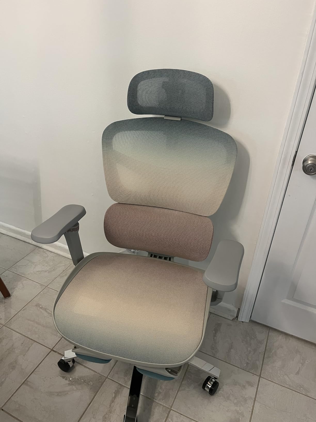 Ergonomic Office Chair with Footrest & 3D Massage Lumbar Support, Adjustable Seat Depth & Back Height, Big and Tall, 400lbs, 4D Headrest, 4D Armrests, Reclining Office Chair for Home Office (Black) customer photo 1