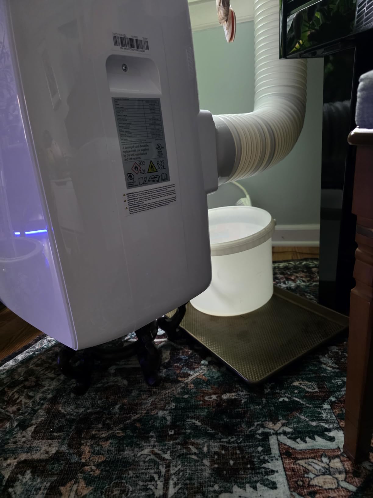 EnerGlow 14000 BTU Portable Air Conditioner, Cools up to 750 Sq.Ft | 4-in-1 Quiet AC Unit with Fan & Dehumidifier, Remote Control, Window Kit Included, Ideal for Bedroom and Office customer photo 2