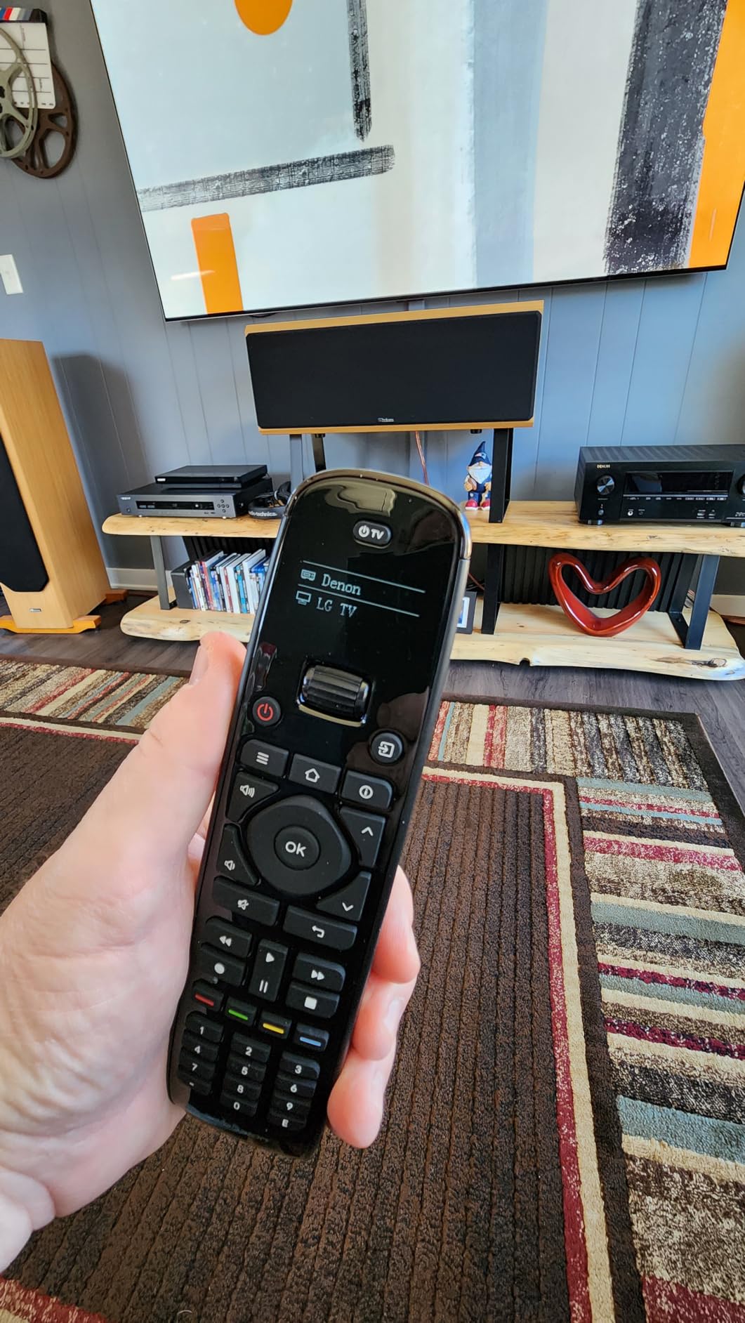 SofaBaton U3 Universal Remote Control, Scroll Wheel, Air Mouse, Bluetooth Multipoint, Smart Remote All in One with Customize Button, Works with IR/Bluetooth/RF Devices, Voice Control with Google Assistant customer photo 1