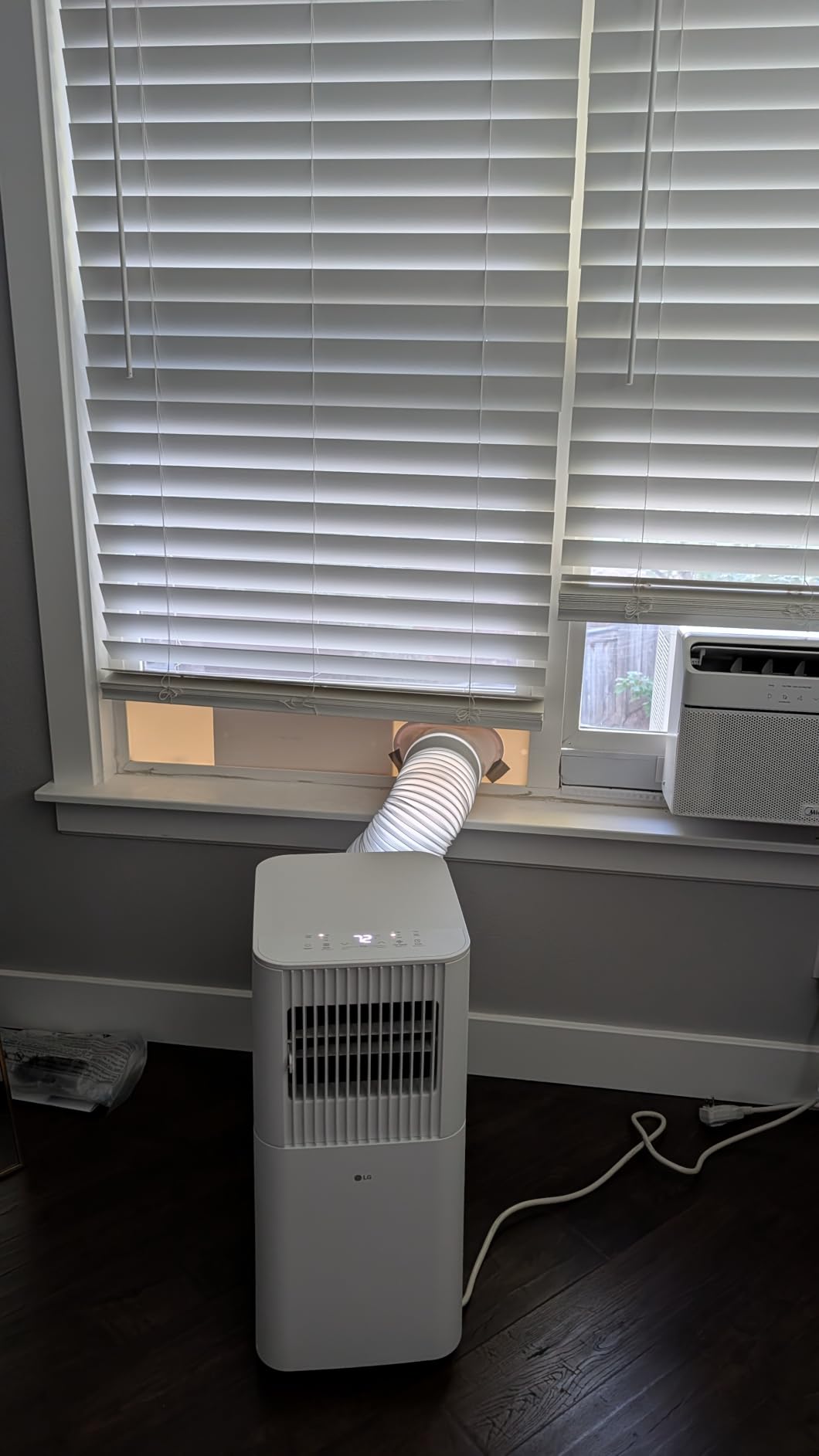 LG 6,000 BTU (DOE) Portable AC with Fan and Remote, Voice Control, White | Compact, Quiet, with Fan and Remote Control, for Indoor Bedroom, Bathroom, Garage, Office customer photo 1