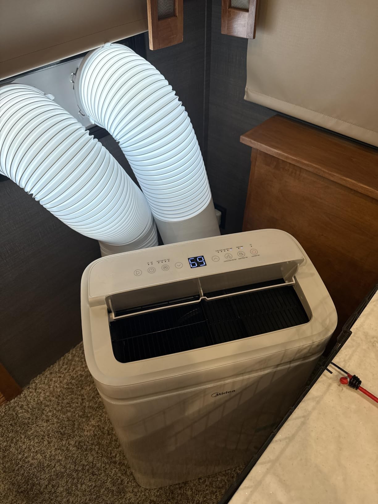Midea 13,000 BTU Dual Hose Portable Air Conditioner, Inverter, 2026 NEW | 10,000 BTU SACC Dual Hose & Inverter Portable AC, Cools up to 450 Sq. Ft. customer photo 2