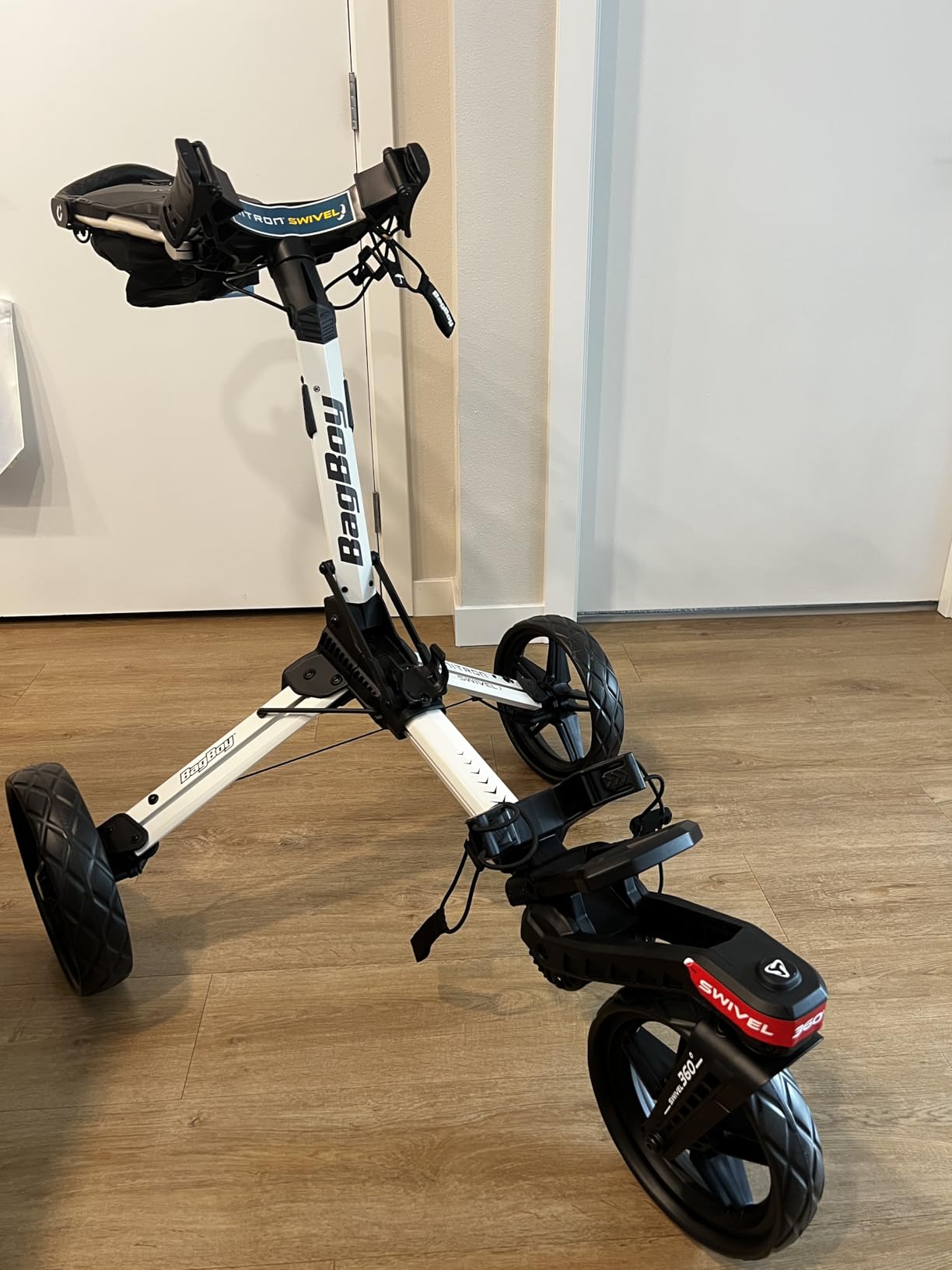 Nitron Swivel Golf Push Cart (Bag Boy) customer photo 2