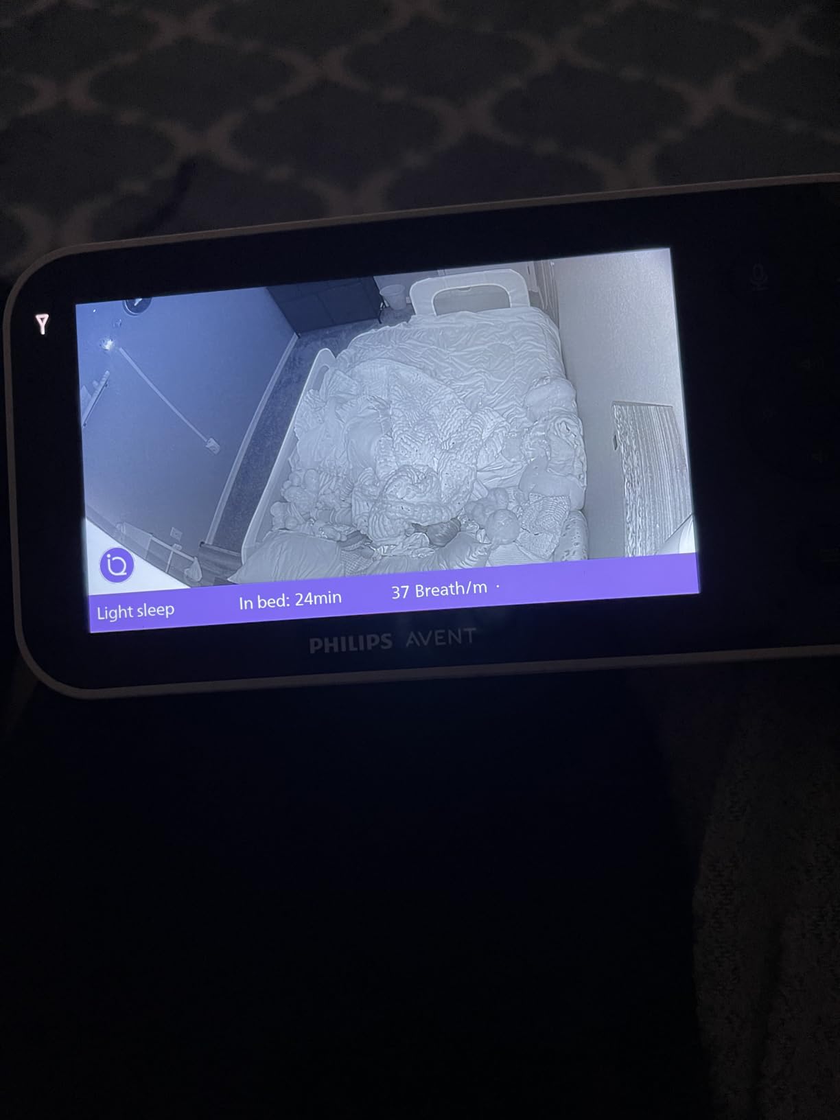 Philips Avent Premium Connected Baby Monitor, 1080p Camera, 5