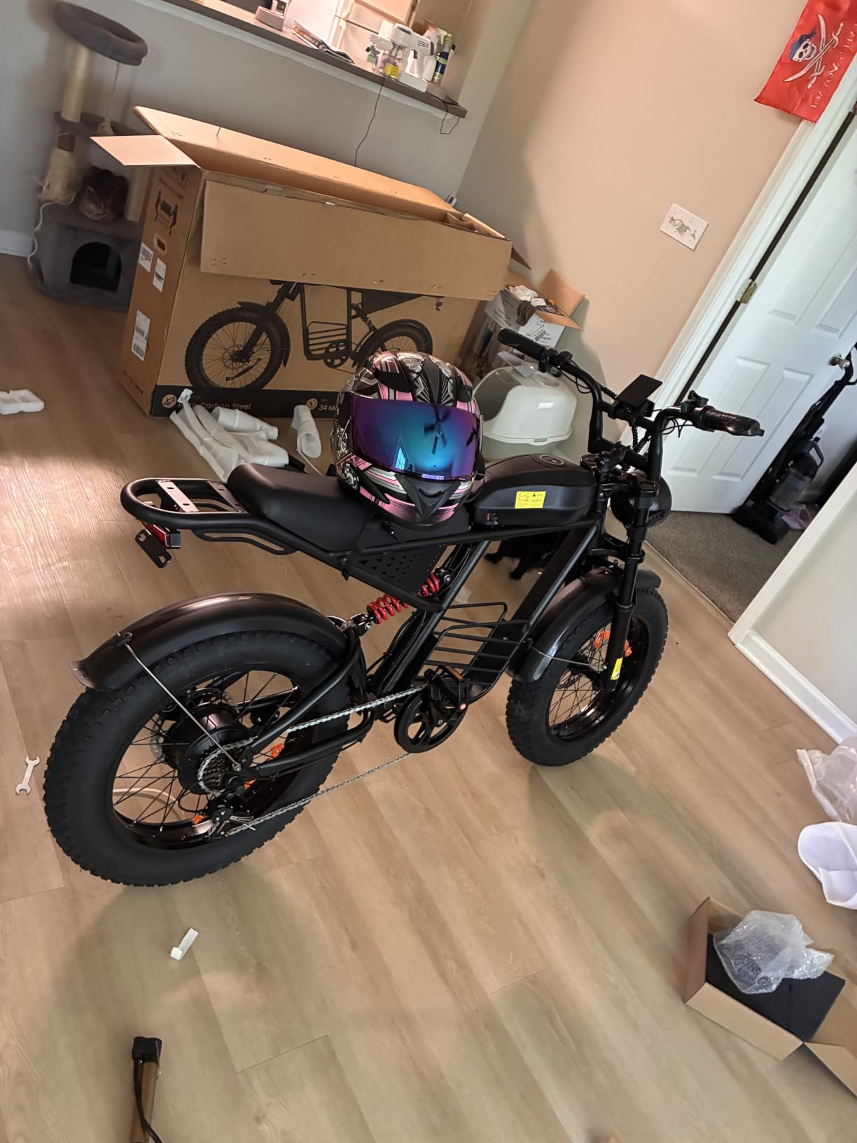 Electric Bike for Adults Bicycle - 1500W Peak 48V 20Ah Battery Ebike, Max 34MPH & 47-60 Miles e-Bike, 20