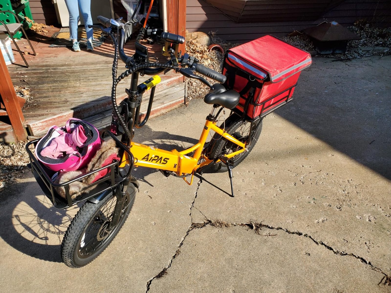 Aipas A2 Folding Electric Bike for Adults, 20