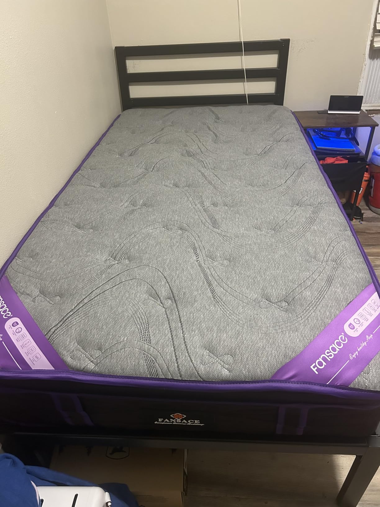 (Luxury Hotel) 16 Inch King Size Hybrid Mattress in a Box, Medium Firm | (2026 Upgraded) Mattress with Cooling-Gel Memory Foam & Pocket Springs, Extra Edge Support, Pressure Relief, 365-Night Trial customer photo 1