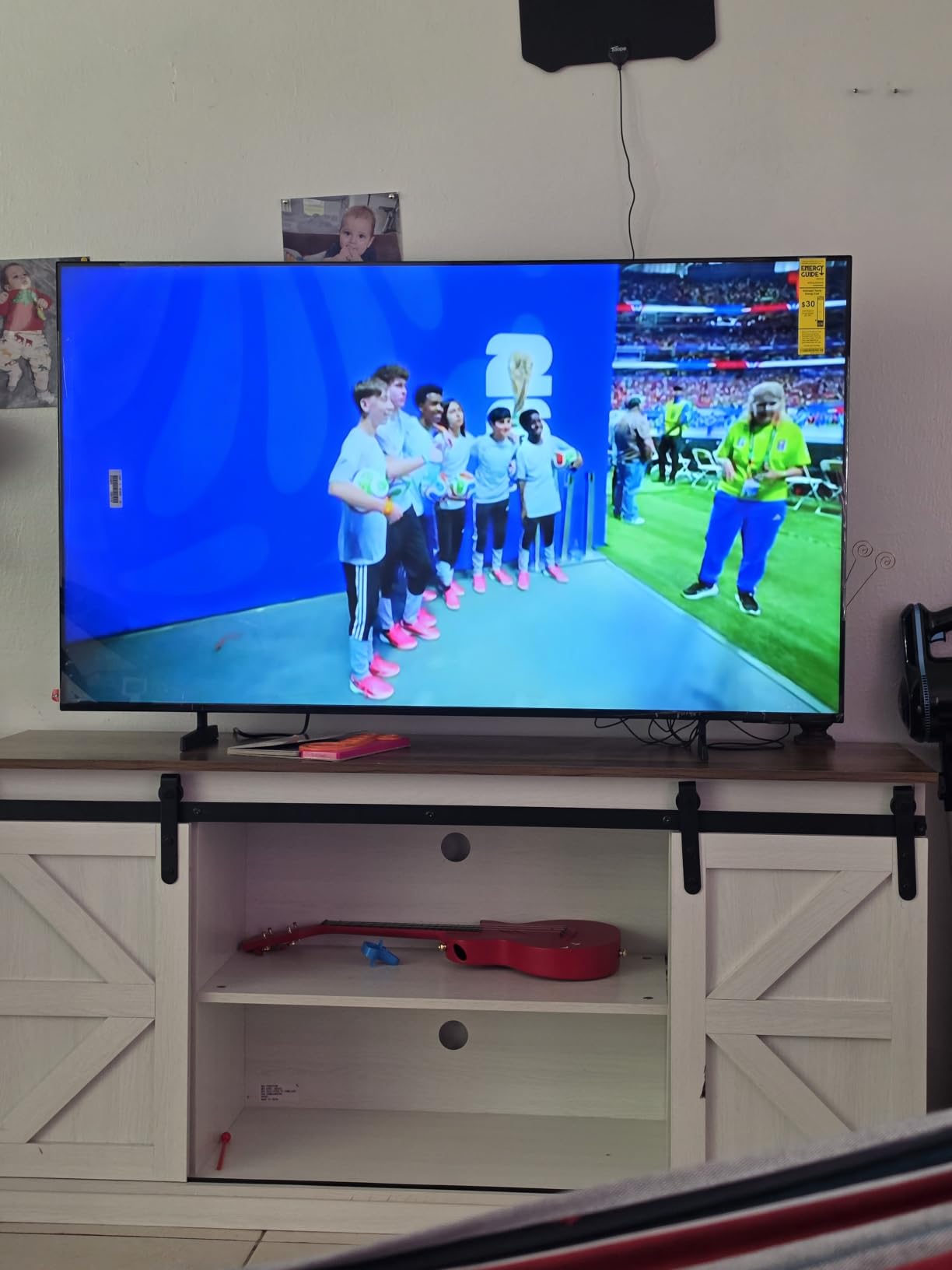Samsung 75-Inch Class U8000H Series Crystal UHD, 4K, Smart TV, 2026 Model | Samsung Vision AI Companion, Crystal Processor 4K, Endless Free Content, Motion Xcelerator, Color Booster, 4K Upscaling customer photo 2