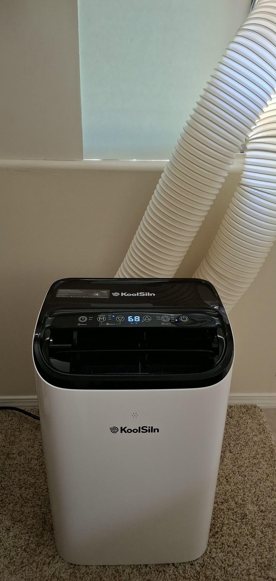 16,000 BTU Inverter Portable Air Conditioner, Cools Up to 800 Sq.Ft, Auto-Evaporation, Low Noise AC Unit with APP & Remote Control for Large Room, Office, Garage, White customer photo 2