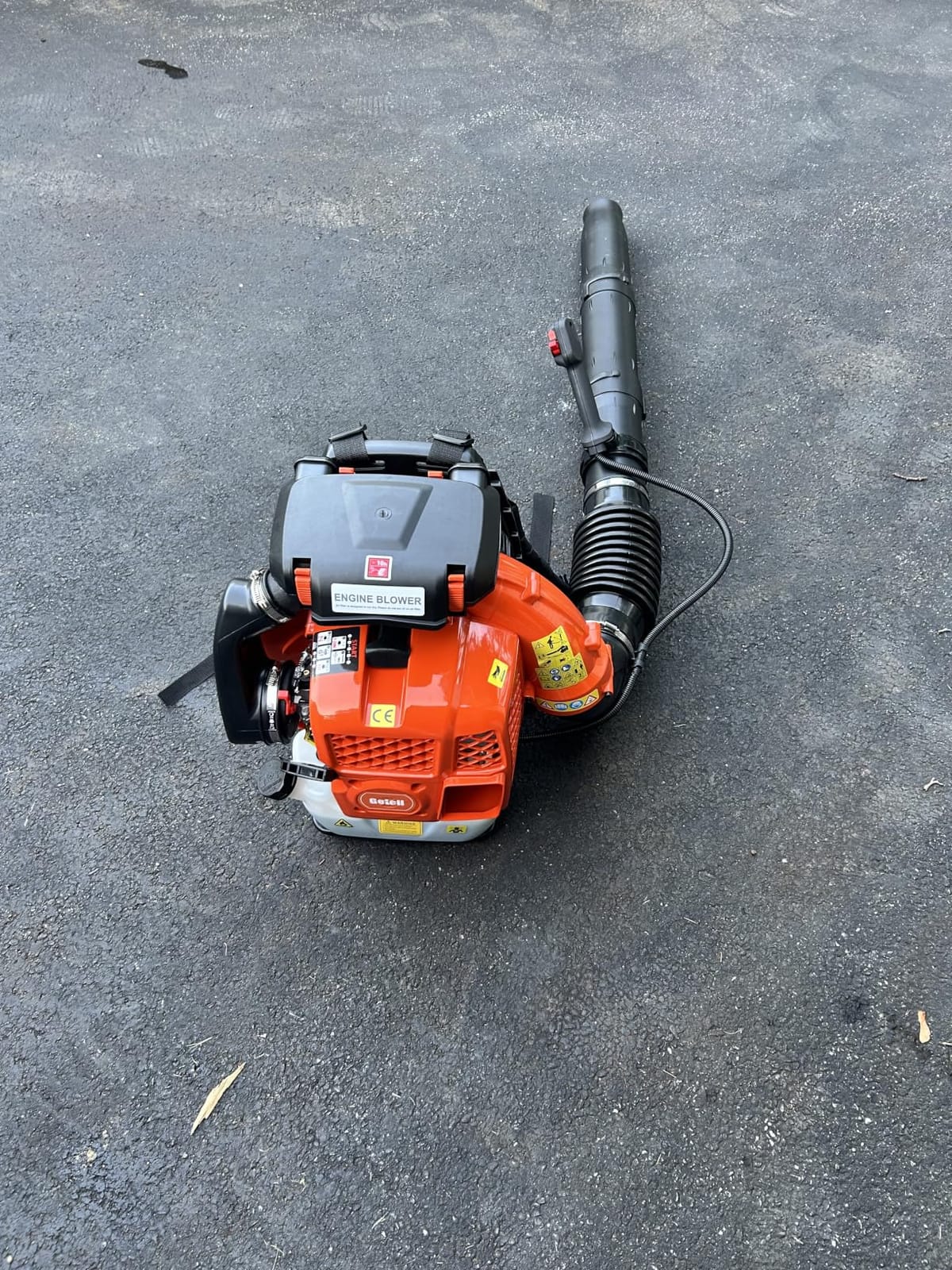 80cc Gas Backpack Leaf Blower, 900 CFM Cruise Control | 4.3 HP 6800 RPM Engine, 206 MPH Airflow, 88 dB Rating, Frame-Separated Suspension, 180-Degree Handle customer photo 1