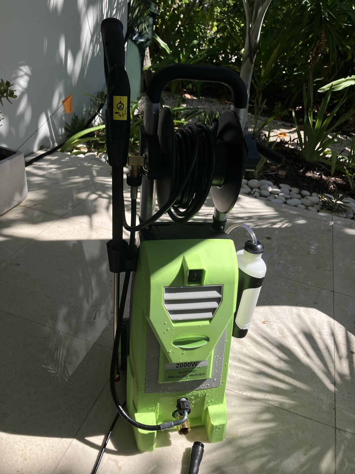 4200 PSI Gas Pressure Washer, 4.0 Max GPM 212CC 7HP Commercial Gas Power Washer, Spray Gun and Wand, 5 Nozzle Set, for Cars/Fences/Driveways/Homes/Patios/Furniture (Dark Black) customer photo 2