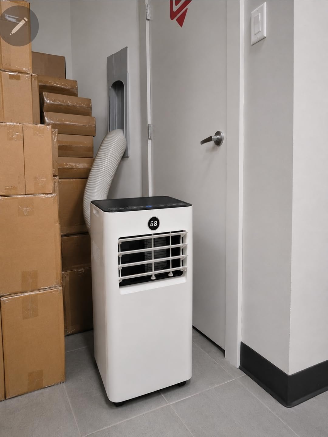 Tehanld 2026 14000BTU Portable Air Conditioner cools 750sq.ft. 4-in-1 quiet customer photo 1