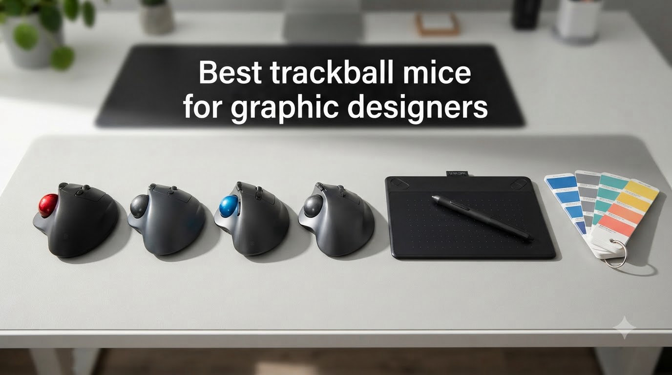 Best trackball mice for graphic designers