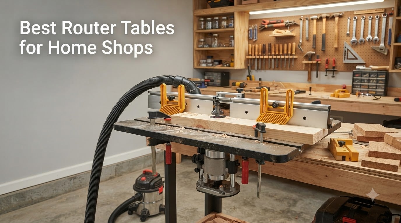 Best Router Tables for Home Shops