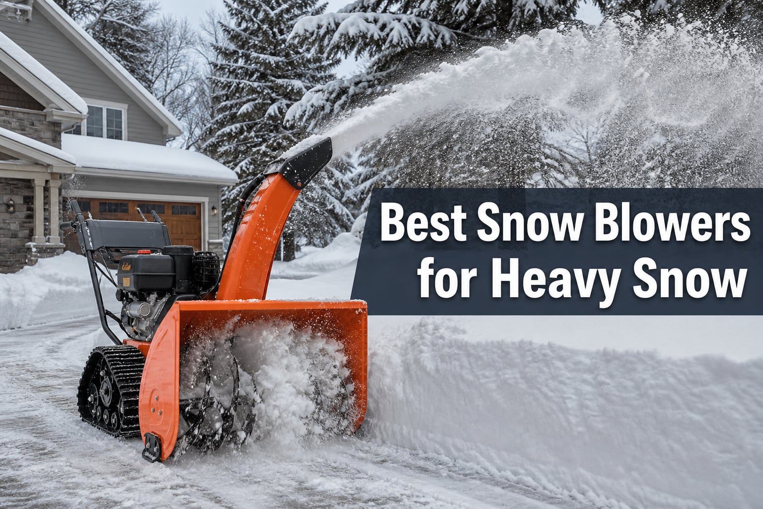 Best Snow Blowers for Heavy Snow