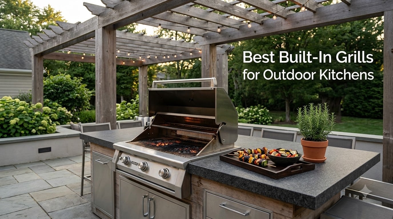 Best Built-In Grills for Outdoor Kitchens