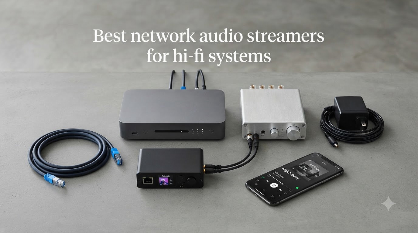 Best network audio streamers for hi-fi systems