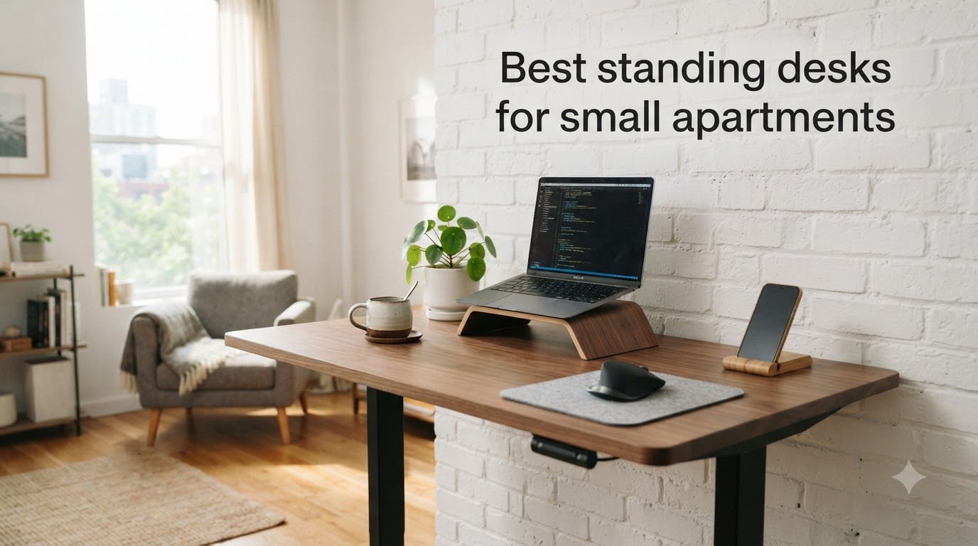 Best standing desks for small apartments