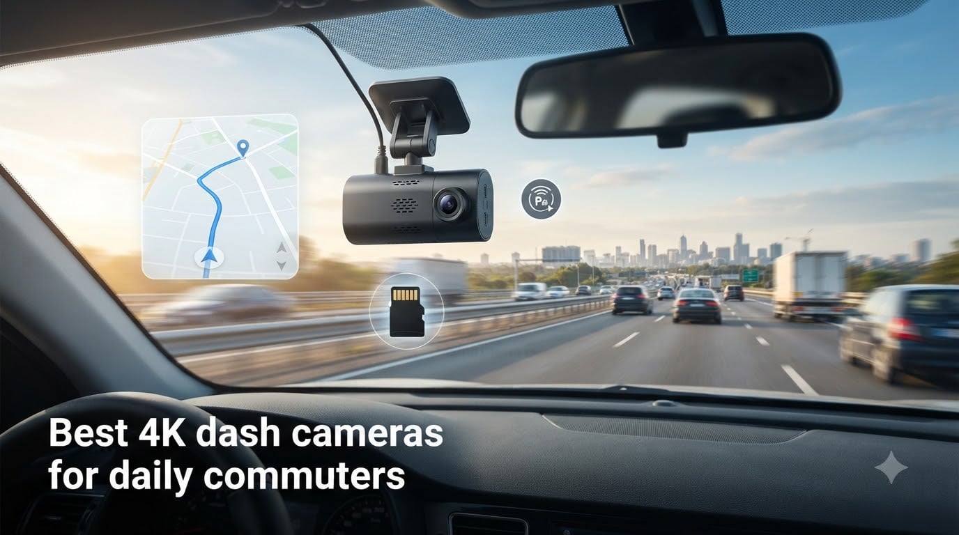 Best 4K dash cameras for daily commuters