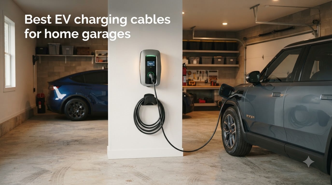Best EV charging cables for home garages
