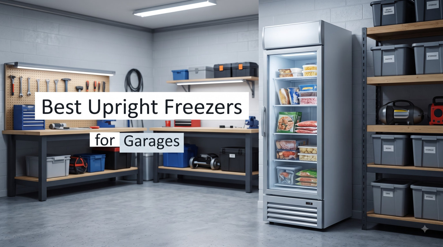 Best Upright Freezers for Garages