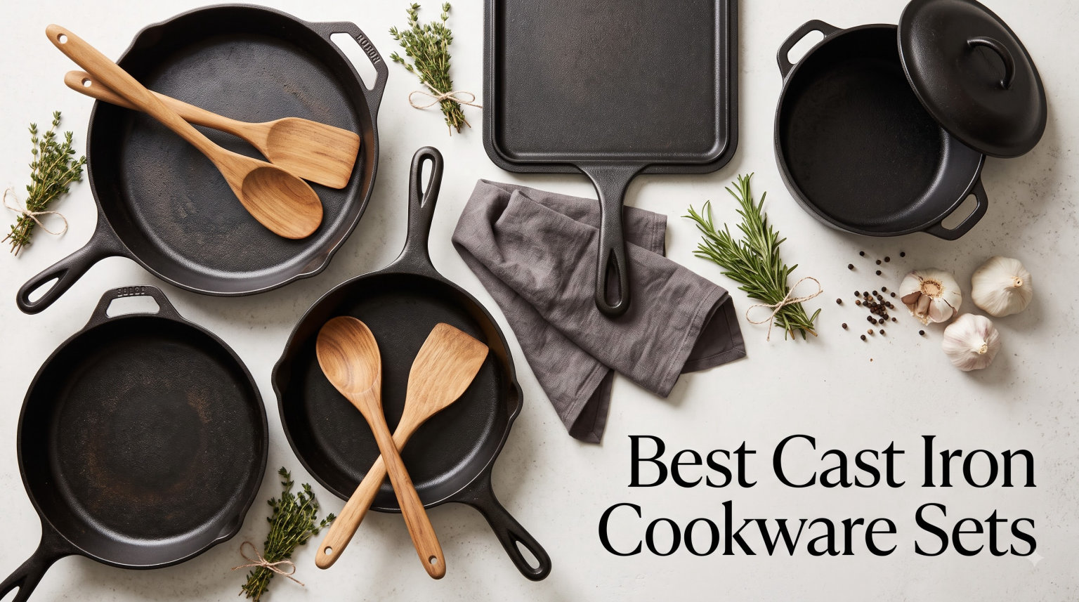Best Cast Iron Cookware Sets