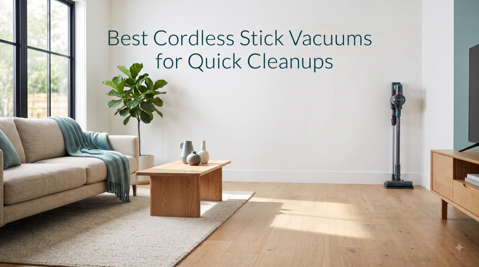 Best Cordless Stick Vacuums for Quick Cleanups