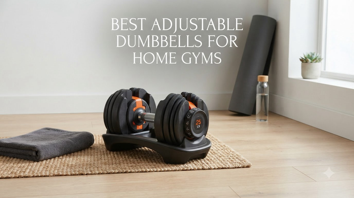 Best Adjustable Dumbbells for Home Gyms