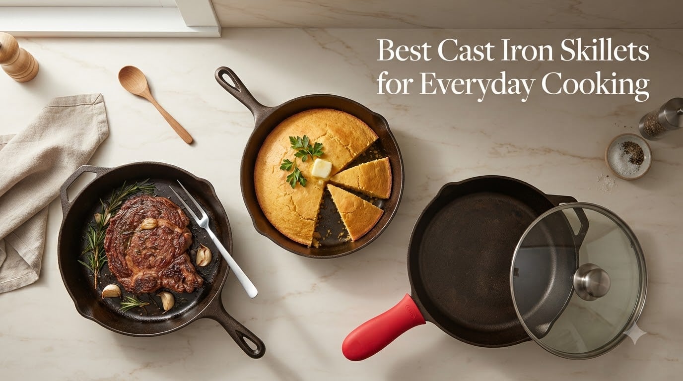 Best Cast Iron Skillets for Everyday Cooking