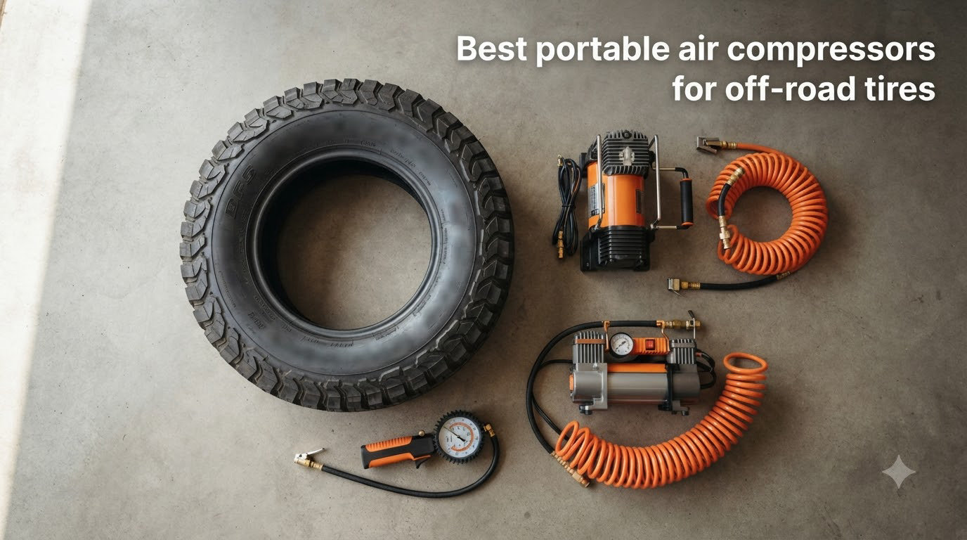 Best portable air compressors for off-road tires