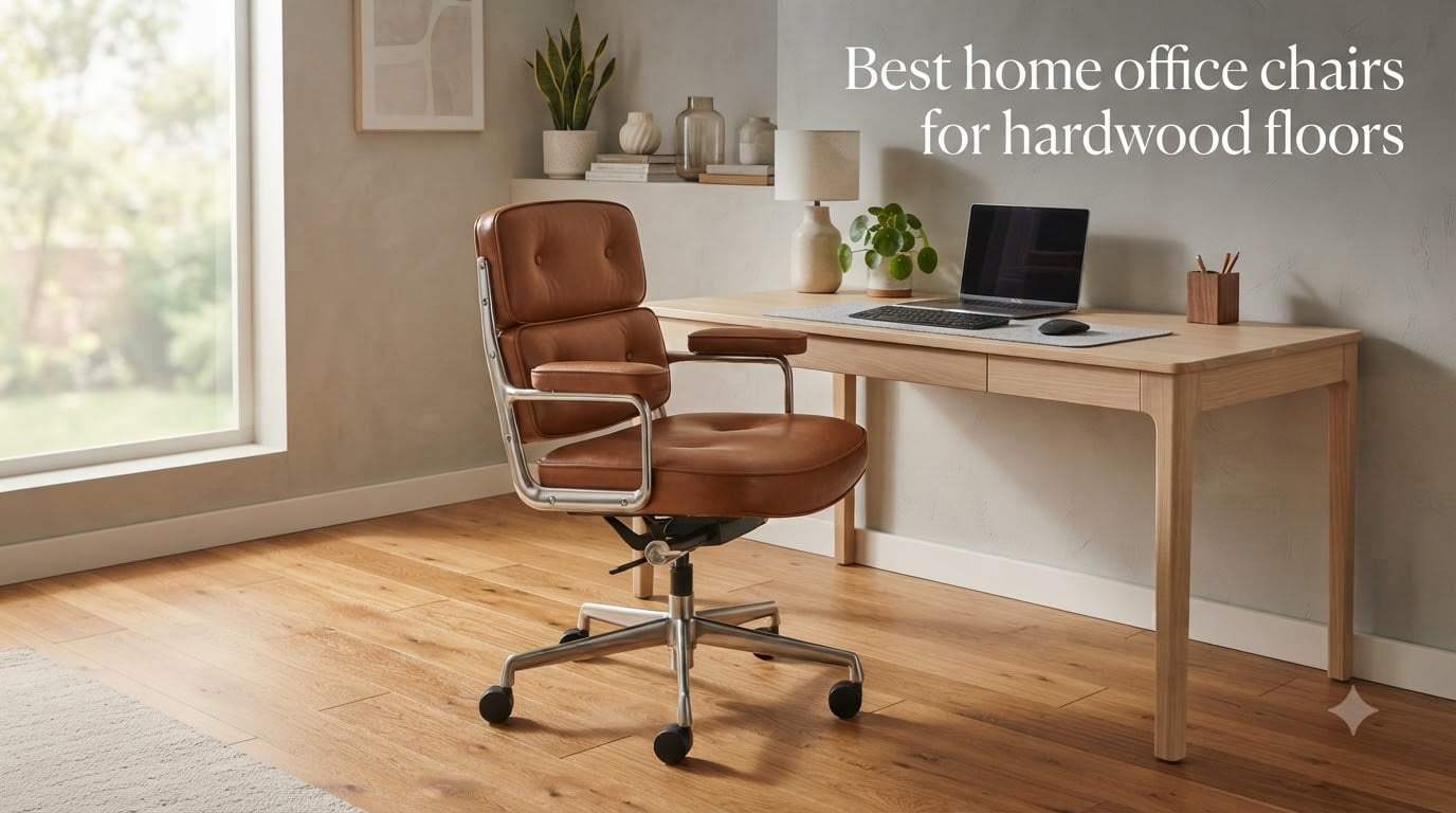 Best home office chairs for hardwood floors