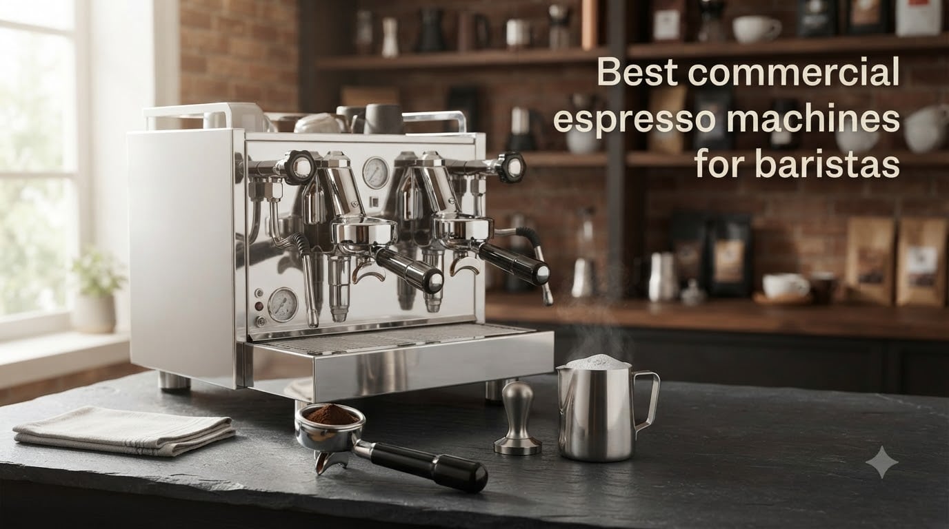 Best commercial espresso machines for baristas