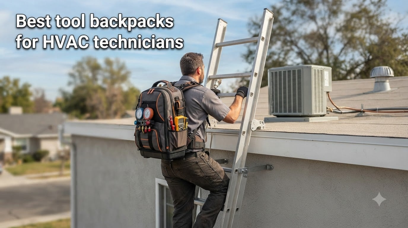 Best tool backpacks for HVAC technicians