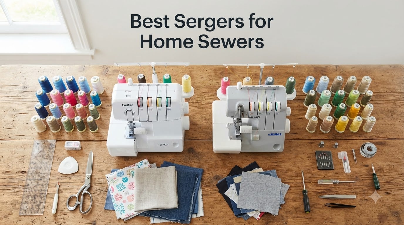 Best Sergers for Home Sewers