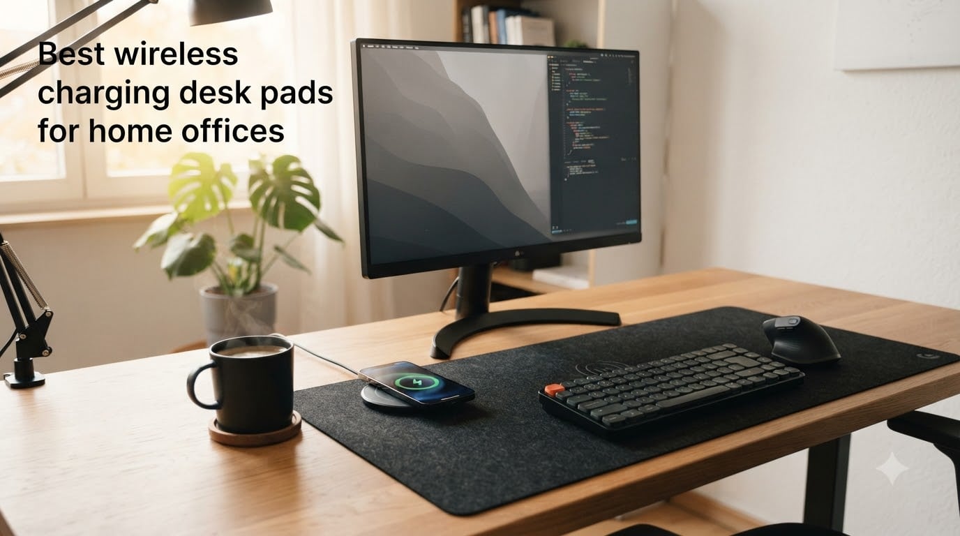 Best wireless charging desk pads for home offices