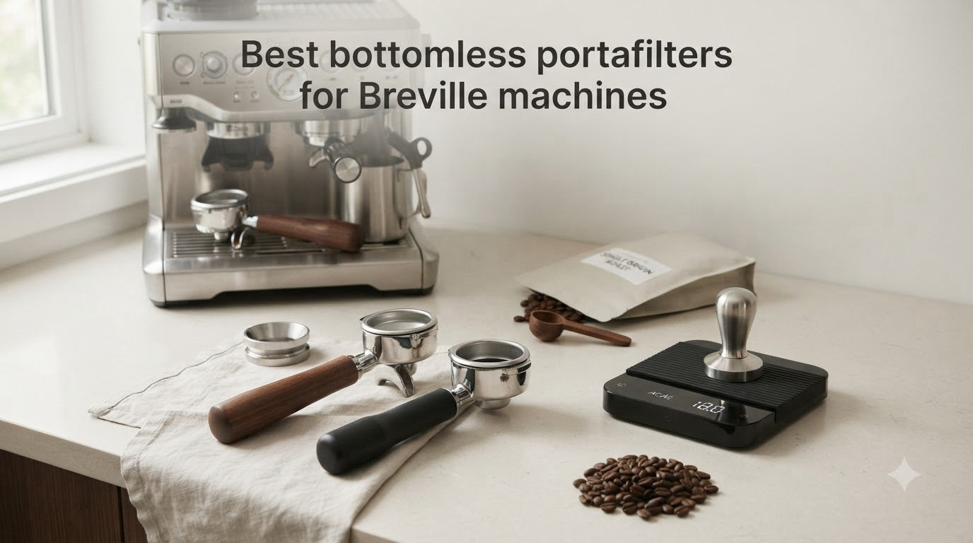 Best bottomless portafilters for Breville machines