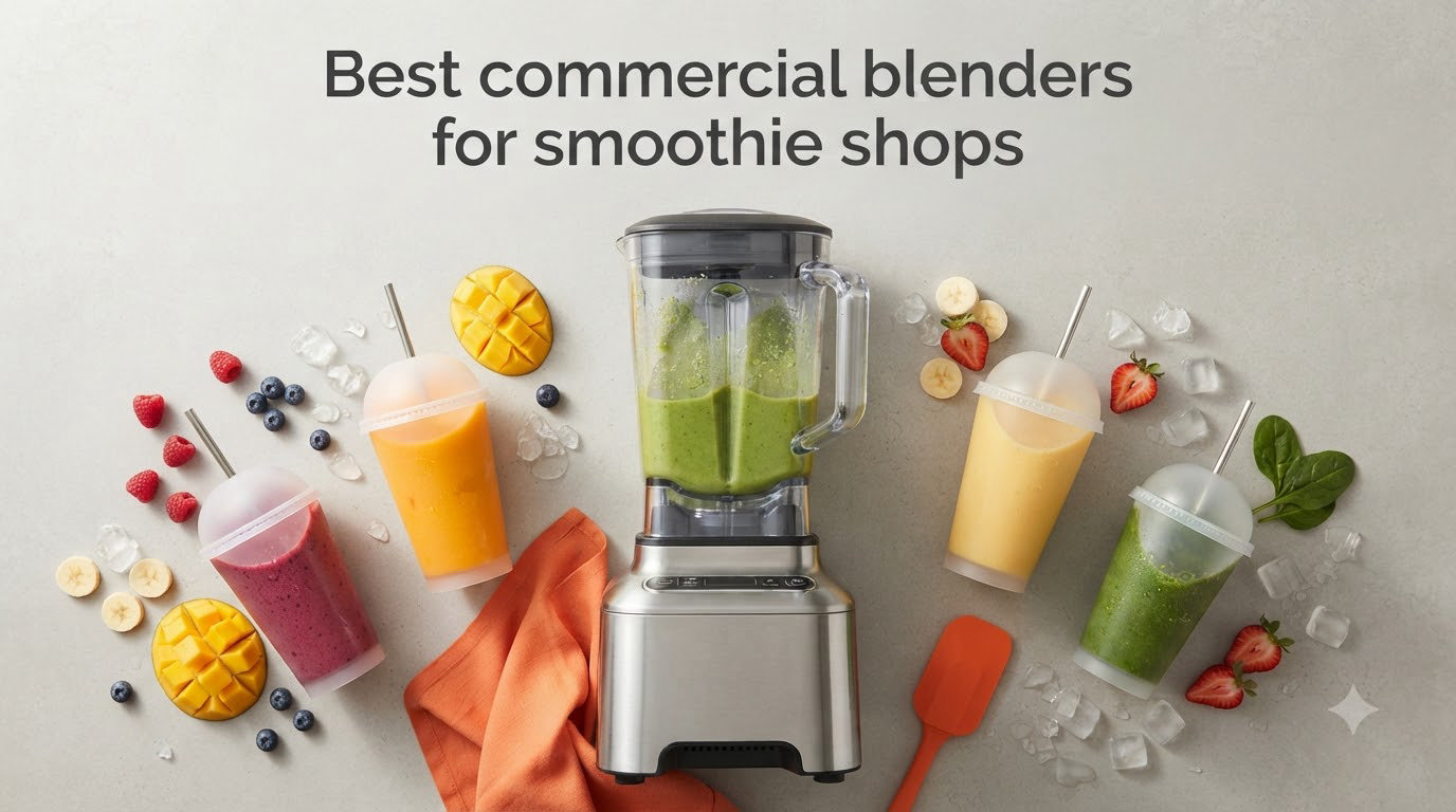 Best commercial blenders for smoothie shops