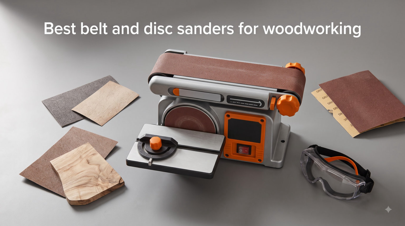 Best belt and disc sanders for woodworking