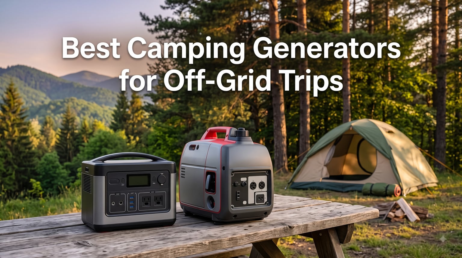 Best Camping Generators for Off-Grid Trips