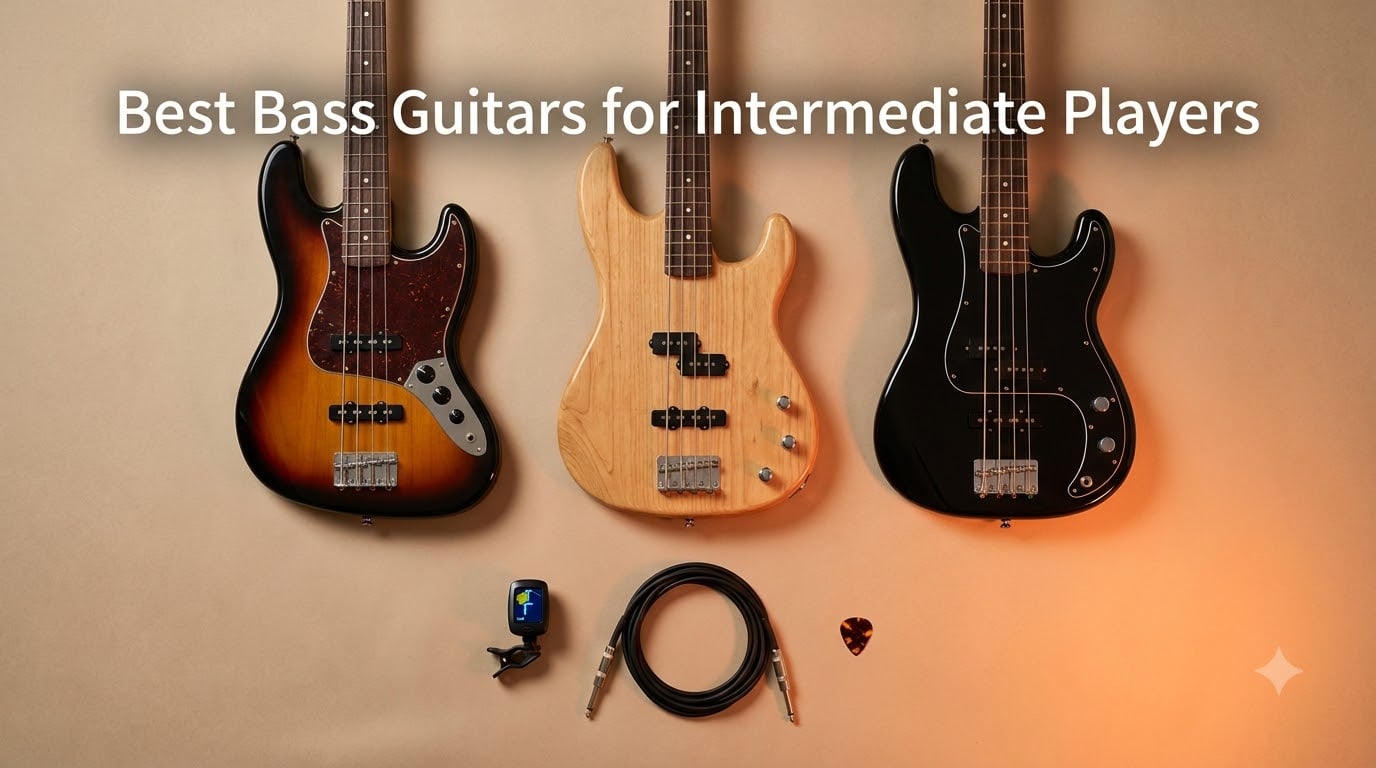Best Bass Guitars for Intermediate Players