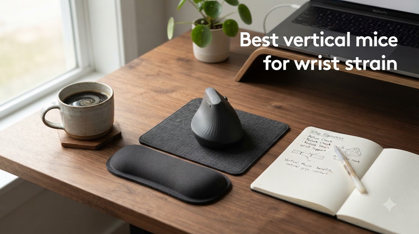 Best vertical mice for wrist strain